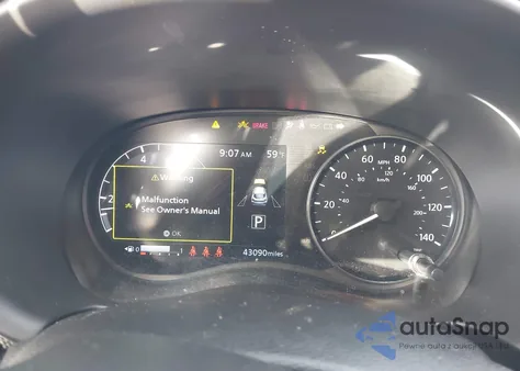 2021 Nissan Kicks Sv Xtronic Cvt z USA, uszkodzony, nr VIN 3N1CP5CVXML492321